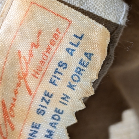 Vintage Skiing Corduroy Cap Pre-owned A Few Stains - Picture 9 of 9